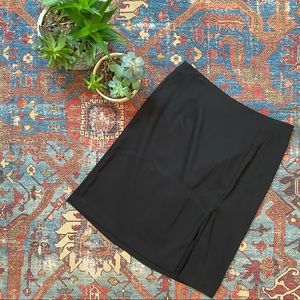 Vintage | Black Pencil Skirt